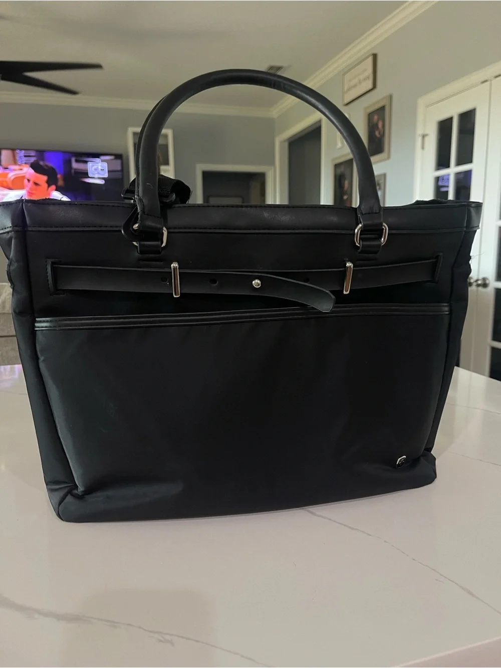 Swiss Laptop Tote Bag - Sleek Professional Carry